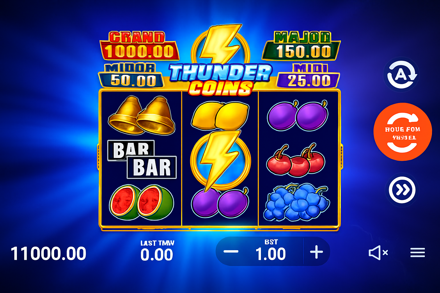 Thunder Coins: Hold and Win preview